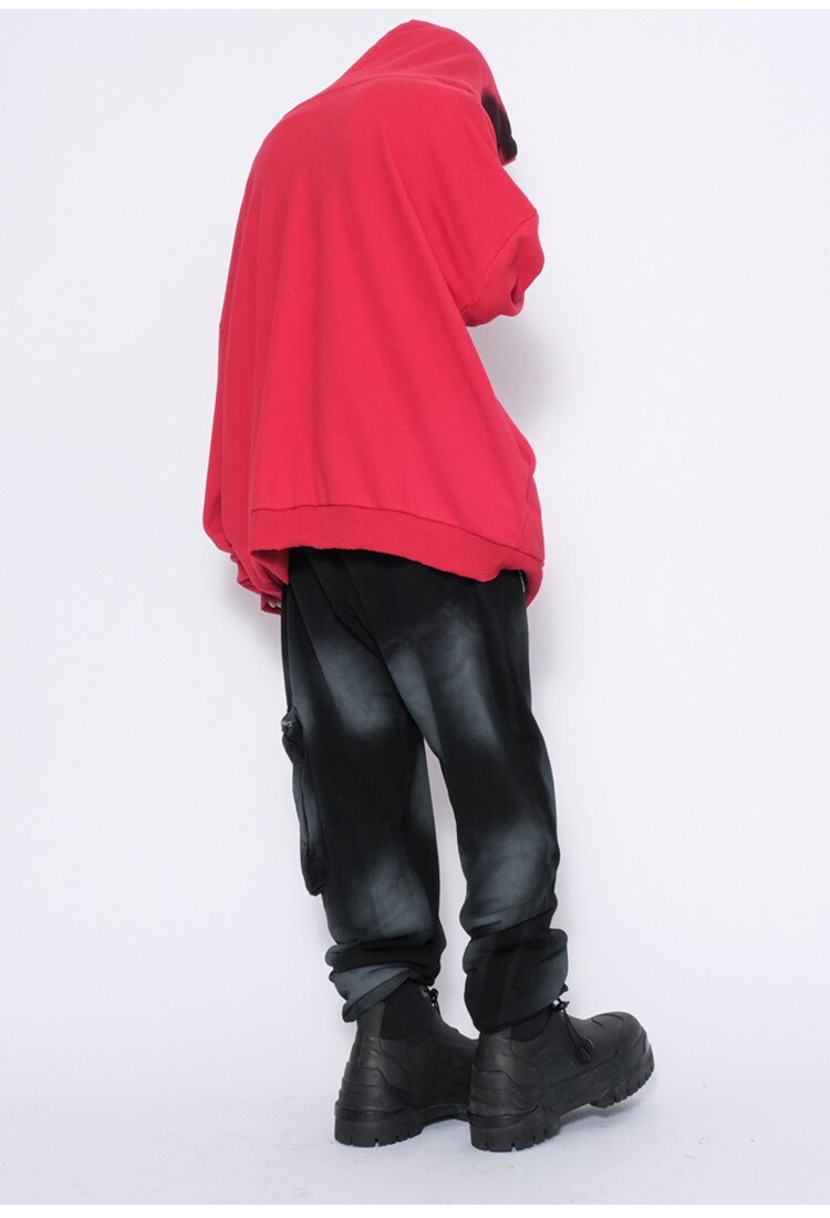 Hoodies Men Gothic Punk Boy Zipper Outwear Rock Cool Hipster Coats