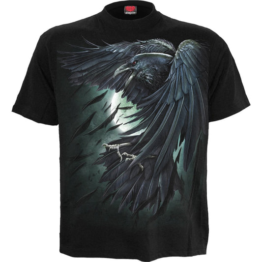 SCHADUW RAVEN - T-Shirt Zwart